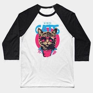 Sigma Cats Baseball T-Shirt